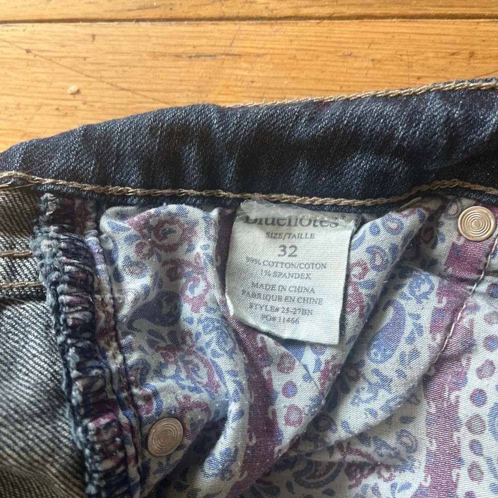 Blue Denim Capris - Picture 6 of 6